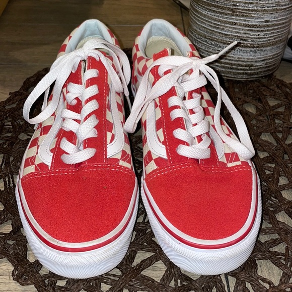 Vans Shoes - Vans- Classic Primary Check Old Skool